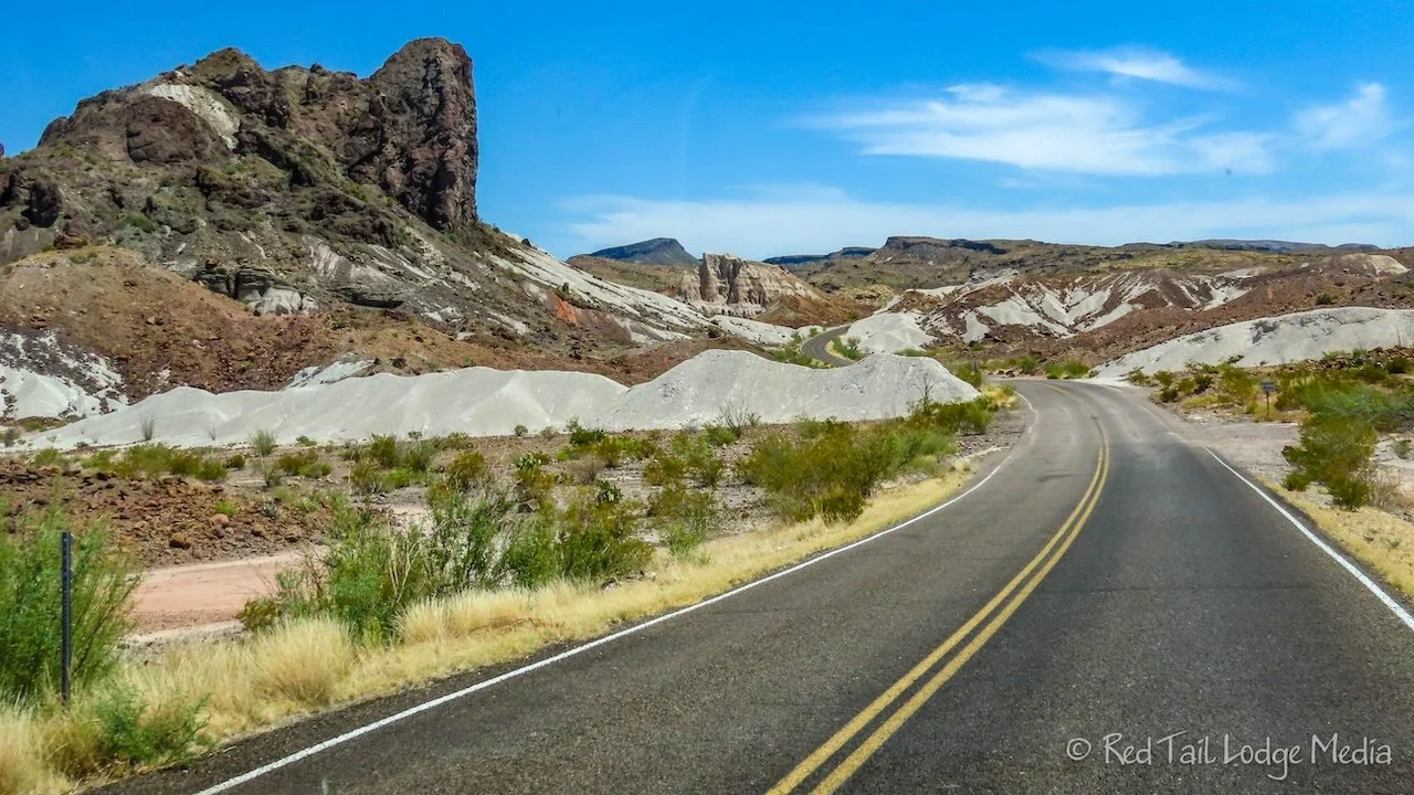 Big Bend National Park: Ross Maxwell Scenic Drive, Texas - August
